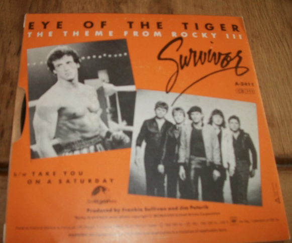 Pochette du single Eye of the Tiger